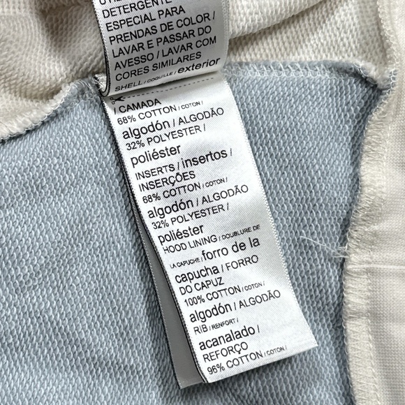 NWOT Puma x Final Fantasy XIV 14 ICON White Blue Terry Fleece Hoodie Mens Large - Picture 9 of 10